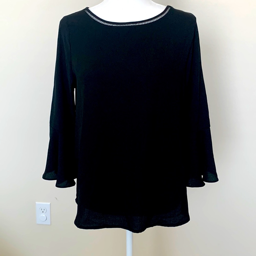 EUC Apt 9 Women’s Black Blouse Size S